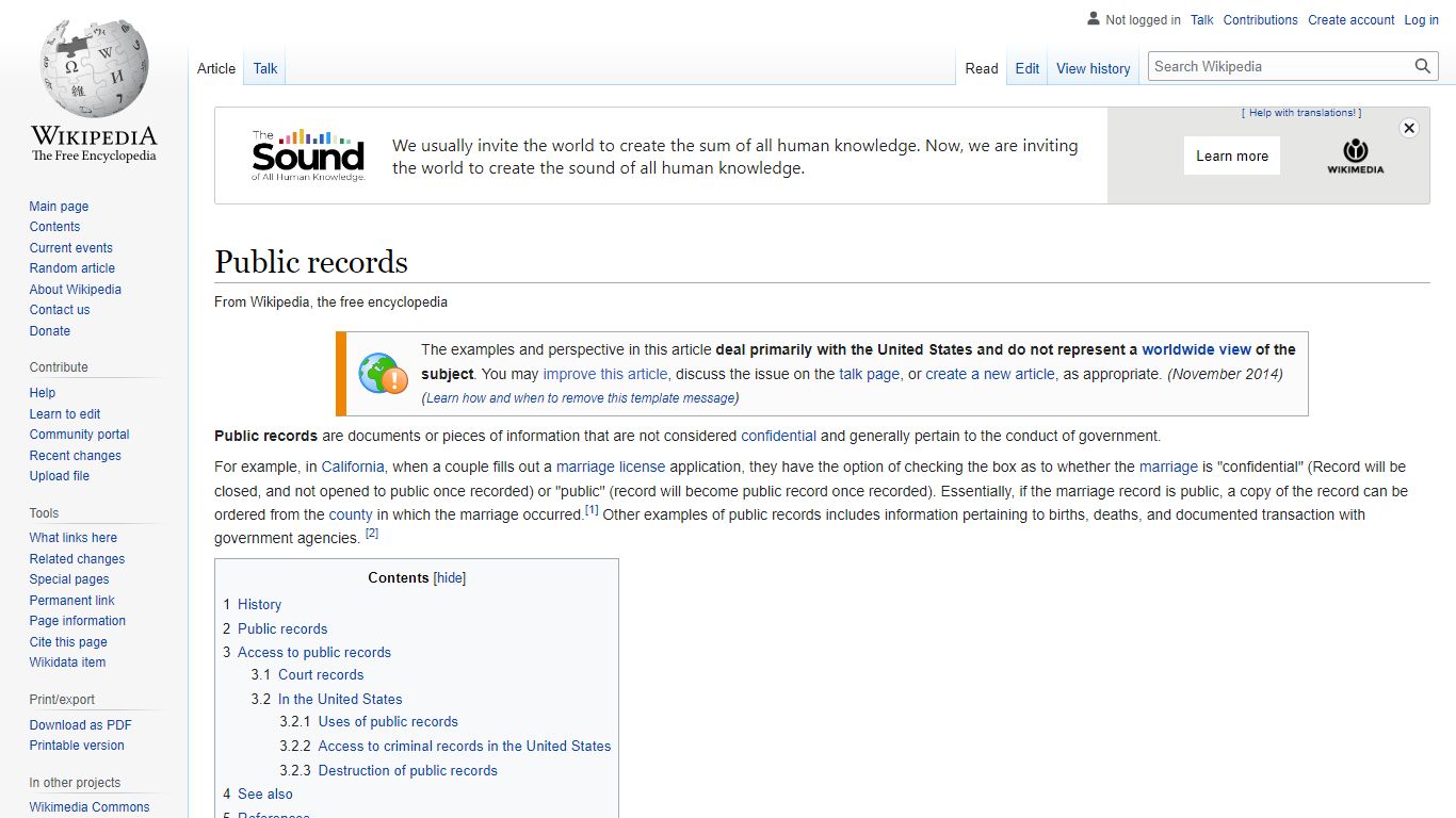 Public records - Wikipedia